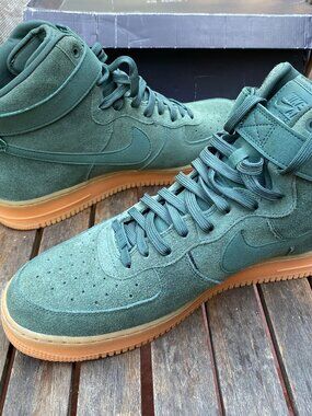 Nike Air Force 1 High '07 LV8 Suede Vintage Green ~ NEW w/ box ~ size US 13